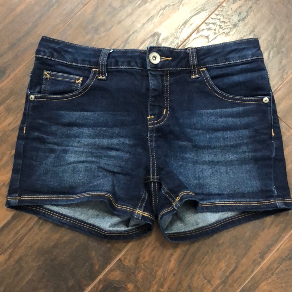 Justice Dark denim Shorts